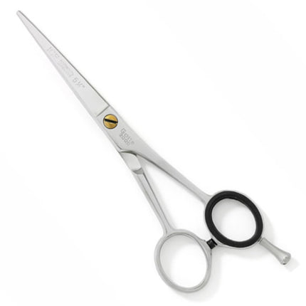 Gotta Solingen Ice Nickel-Plated Straight Scissors (14.5cm) with Single-Sided Micro-Sanding