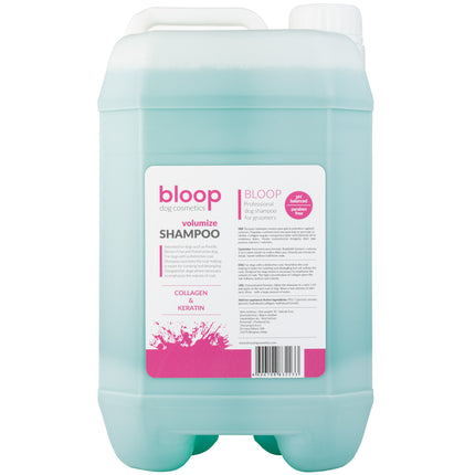 Bloop Volumize Shampoo - nourishing shampoo for dogs that increases coat volume with keratin and collagen, concentrate 1:10