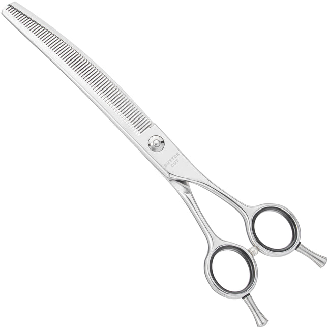 Geib Wave Thinner Curve - professional single-sided thinning shears made of Japanese steel, curved, 66 teeth