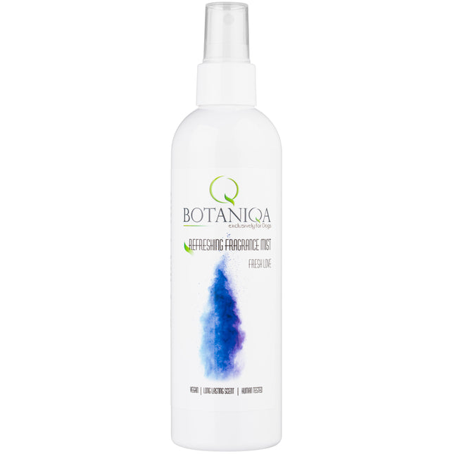 Botaniqa Refreshing Fragrance Mist Fresh Love - perfumed mist with a fresh and fruity scent, featuring a hint of vanilla.