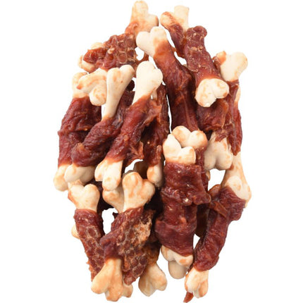 Flamingo Hapki Duck Calcium - dog treat, calcium cubes wrapped in duck