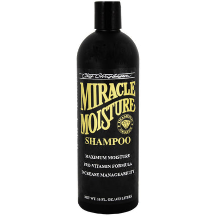 Chris Christensen Miracle Moisture Shampoo - intensely moisturizing vitamin shampoo for dogs and cats, suitable for all hair types