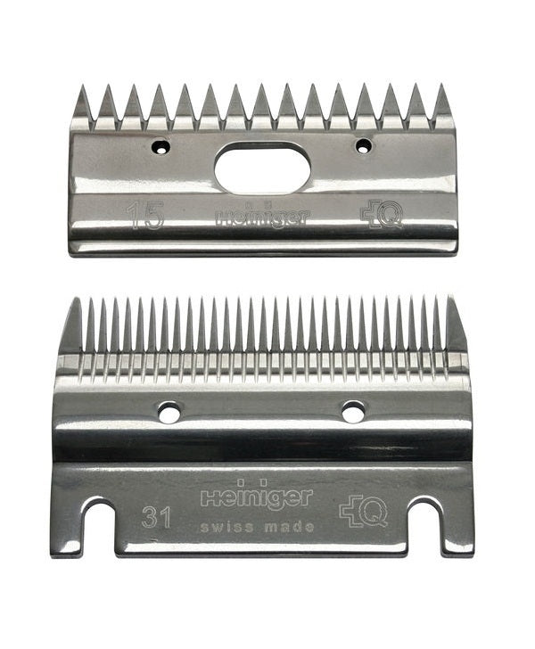 Heiniger 31/15 - complete blade set for horses, cutting height