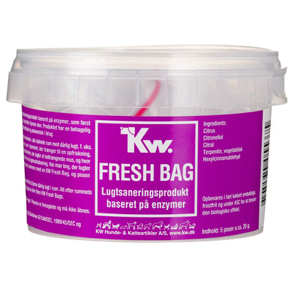 KW Fresh Bag - enzymatic scented sachets that eliminate unpleasant odors