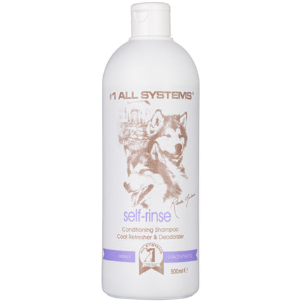 1 All Systems Self Rinse Conditioning Shampoo - nourishing no-rinse shampoo for dogs and cats, concentrate 1:10