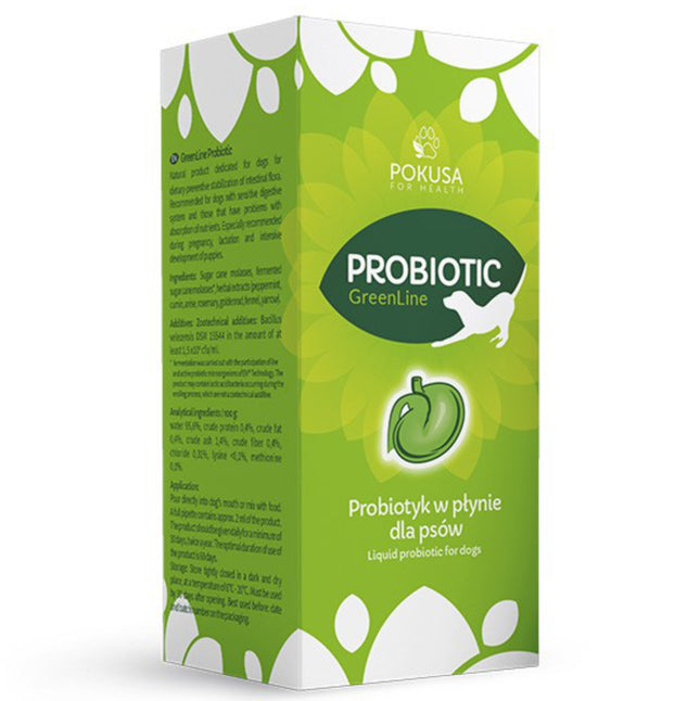 Pokusa Line Probiotic - probiotic for dogs, regulating bacterial flora