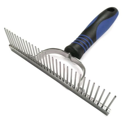 Show Tech Rake Comb Large - dog rake with metal pins