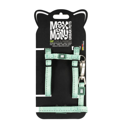 Max&Molly Cat Lead & Harness Set Matrix 2.0 - harness and leash set for cats, with neoprene lining