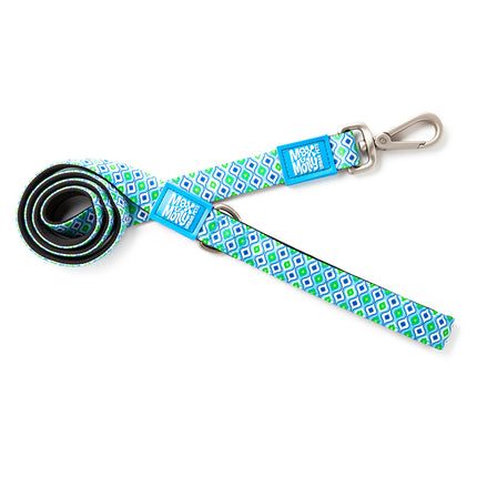 Max&Molly Short Leash Retro - colorful urban leash for dogs, retro pattern, 120cm