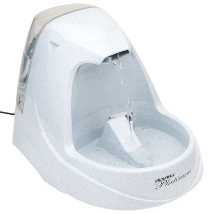 PetSafe Drinkwell Platinum Pet Fountain 4.97L - fountain for cats and dogs, with an additional water reservoir