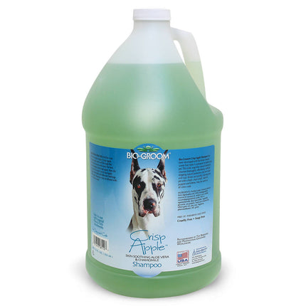 Bio - Groom Crisp Apple Shampoo - a gentle cleansing and moisturizing shampoo for fur that soothes skin irritations, concentrate 1:8