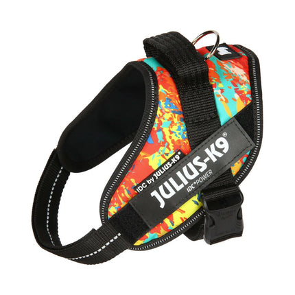 Julius - K9 IDC Powerharness Crazy - high-quality harness, dog harness, crazy pattern