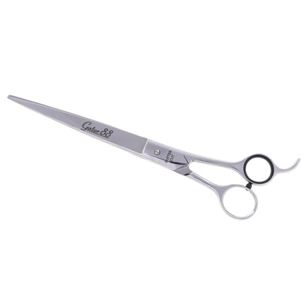 Geib Gator 88 Straight Scissors - sturdy grooming scissors with wide blades and micro-serration