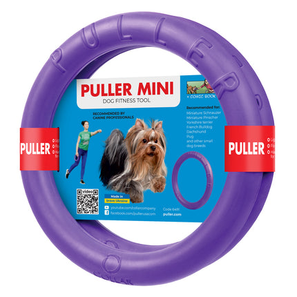 Puller Mini 18cm 2pcs - ring for small dogs, training toy