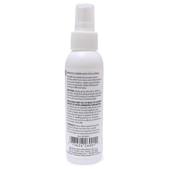 Miracle Care Anti Itch Spray - spray for itching skin in dogs and cats