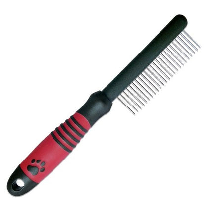 Ideal Dog plastic comb, with teeth