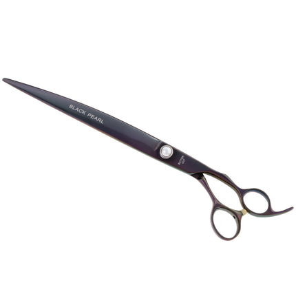 Geib Black Pearl Curved Scissors - professional curved scissors made of cobalt steel