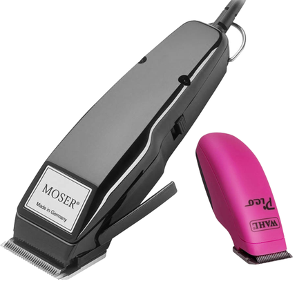 Moser 1400 Clipper + Wahl Pico Trimmer