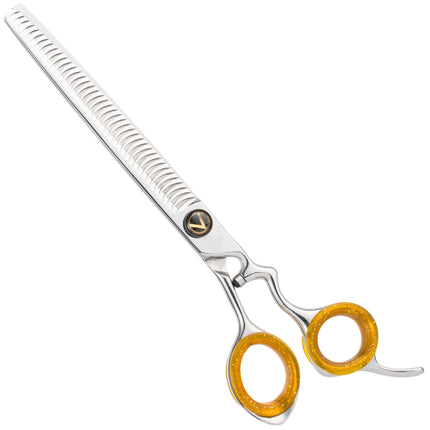 P&W Alien Hand Made Thinning - professional single-sided thinning shears with micro-grinding, 40 teeth