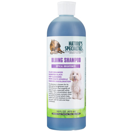 Nature's Specialties Bluing Shampoo - color-enhancing shampoo for dogs and cats, concentrate 1:16