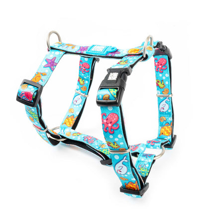 Max&Molly H - Ocean Harness - colorful adjustable harness for dogs and puppies